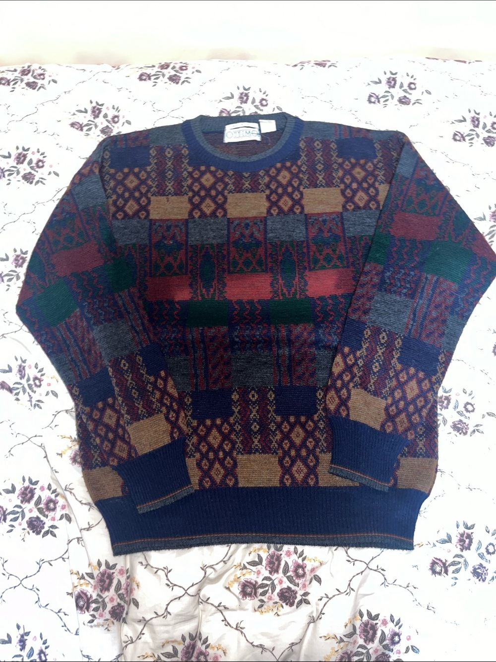 Vintage Ottimo Men’s Sweater | Multicolor
